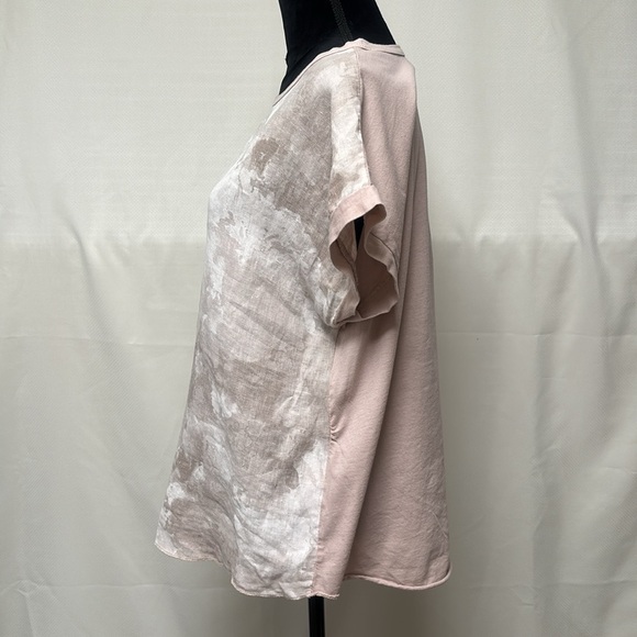 Pure Venice Pink Linen Top - Picture 3 of 9